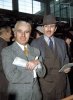 Charlie Chaplin & Walt Disney at the Santa Anita Race Track  1939.jpg