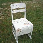 Antique School Chair