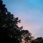 A sunset by my house