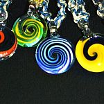 Handblown Glass Pendants