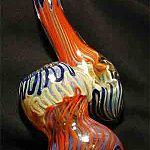 Handblown Glass Sherlock Water Pipe
