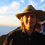 Me atop Mt. Fuji