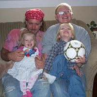 The family, Thanksgiving 2008