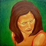 Pensive_Woman-Oil_on_canvas-24x24
