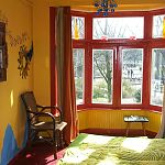 Room at the Hemp Hotel Amsterdam painted by Zoe