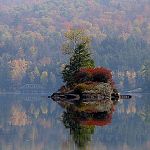 800px Small Island In Lower Saranac Lake