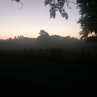 Sunrise on the farm
