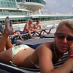 Dirty soles on a cruise