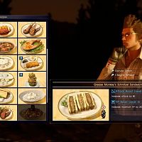 FFXV Ignis Menu