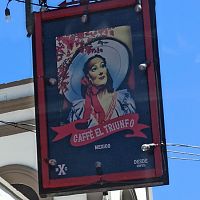 Triunfo Cafe Sign