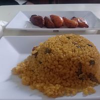 Arroz Con Gandules Y Tostones