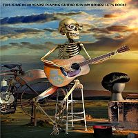 A Guitar Fantasy. Me age 127?