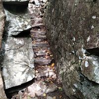Narrow passage
