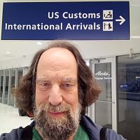 Dunan Arrives at Louis Armstrong Airport 03/31/2024