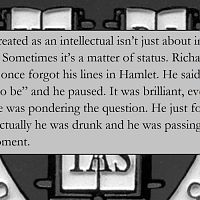 Of Intellectuals And Their 'Equals'...