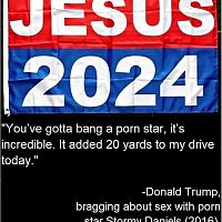 Trump And Jesus 2024.