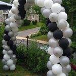 White, Grey, Black Arch.  Non-Helium