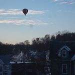 Um...then these hot air balloons showed up. IN JANUARY?