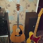 Yam acoustic and 70s telecaster