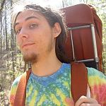Corwin on a hike
