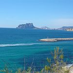 Costa Blanca as seen from Moraira