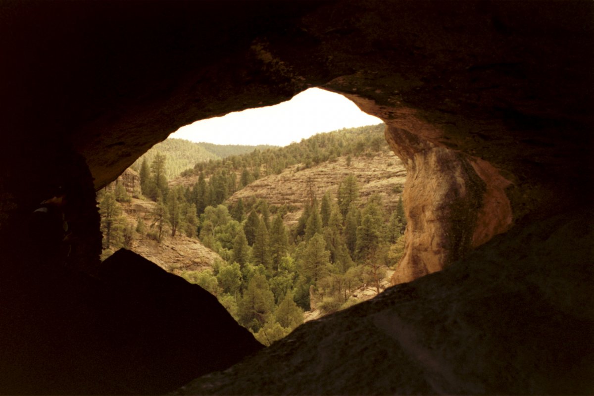 View from the cave